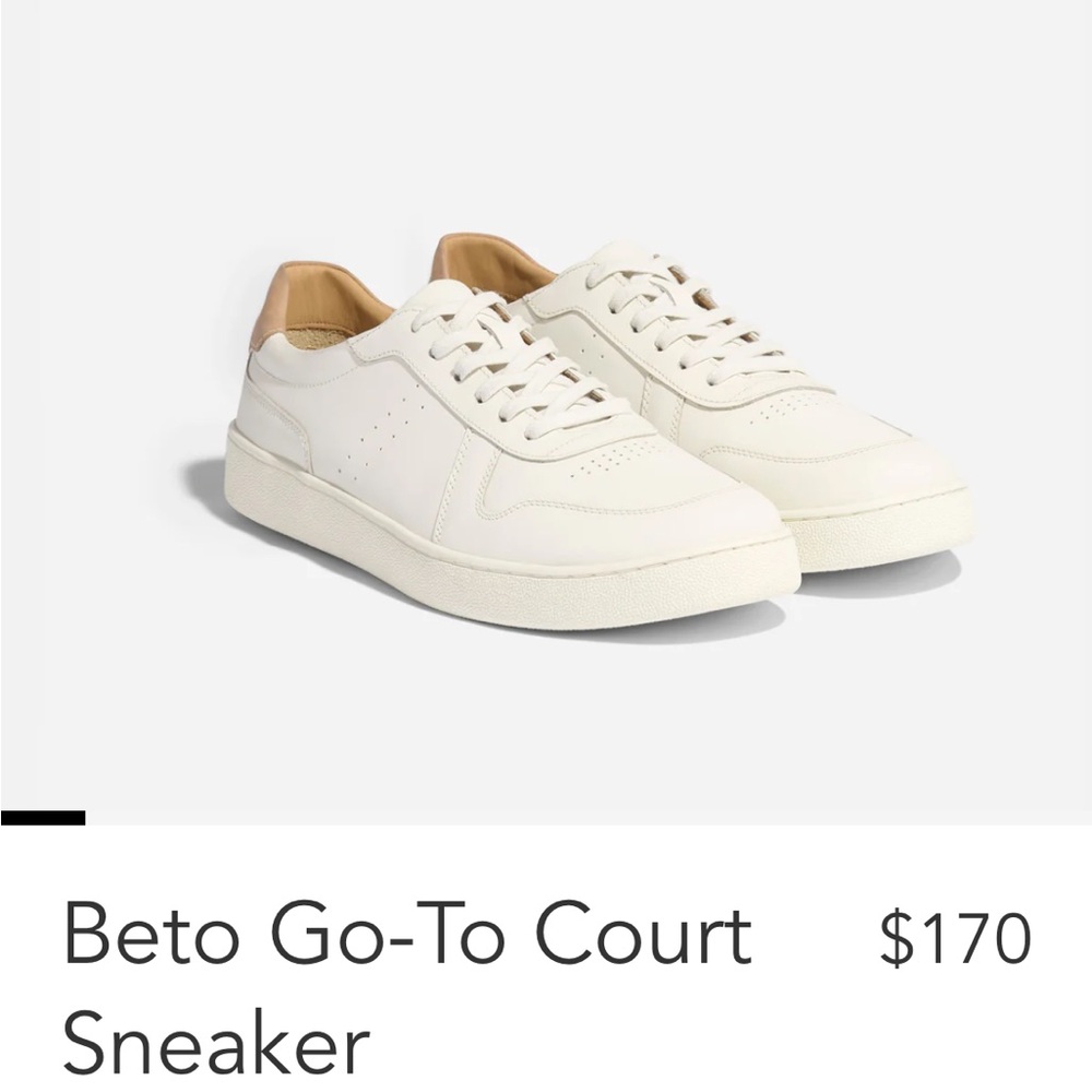 Nisolo White Sneakers Minimalist Design
